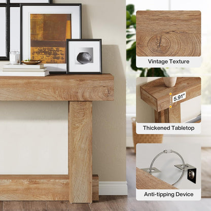 Modern Farmhouse Console Table (63")