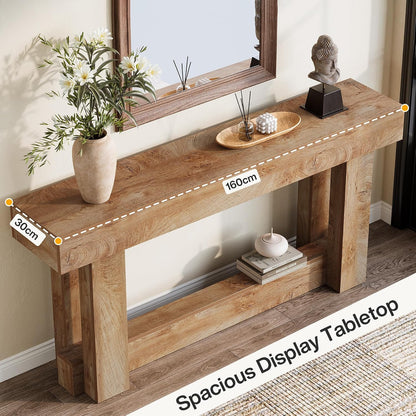 Modern Farmhouse Console Table (63")